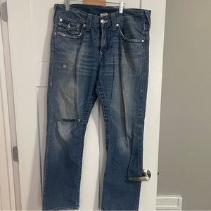 True Religion, Men’s Jeans, Straight cut, W33